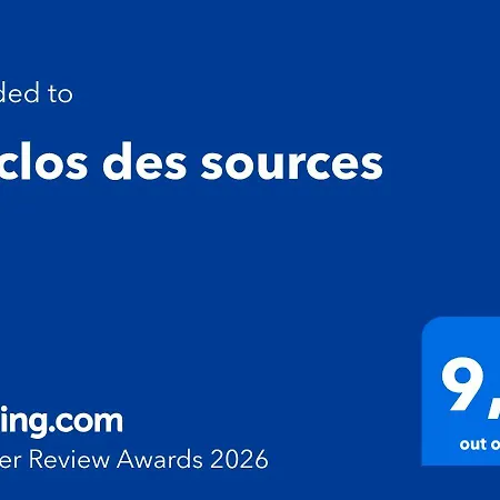 Le Clos Des Sources Nyaraló